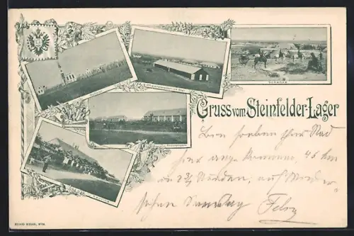 AK Pottendorf, Ansichten vom Steinfelder Lager
