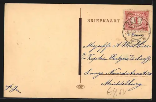 AK Zeist, Rustiek bruggetje in het Zeister Bosch