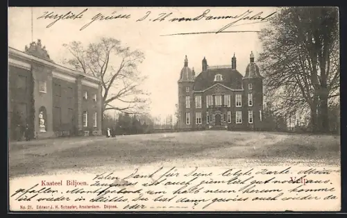 AK Velp / Rheden, Kasteel Biljoen