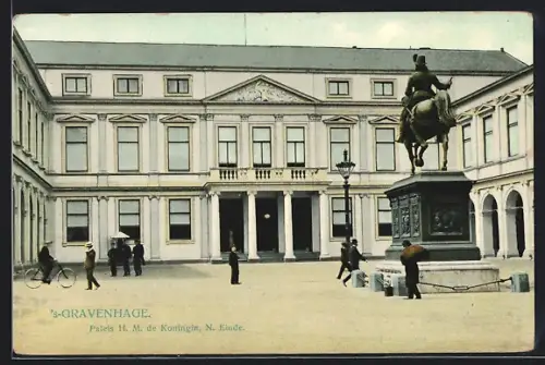 AK `s-Gravenhage, Paleis H. M. de Konigin