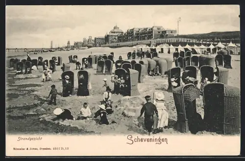 AK Scheveningen, Strandgezicht
