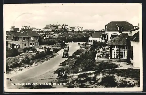 AK Noordwijk aan Zee, Villa`s in de duinen