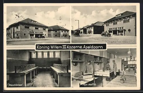 AK Apeldoorn, Koning Willem III Kazerne, Waschlokaal, Mijn maffle