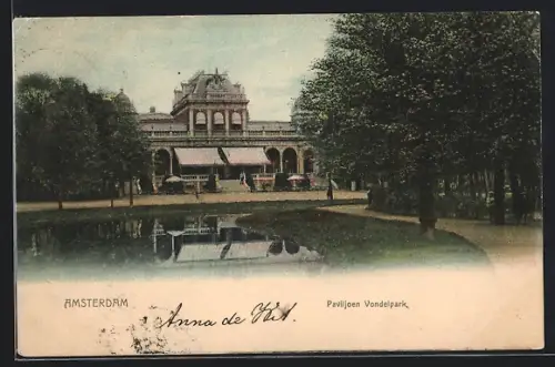 AK Amsterdam, Paviljoen Vondelpark