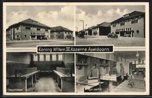 AK Apeldoorn, Koning Willem III Kazerne, Waschlokaal, Mijn maffle