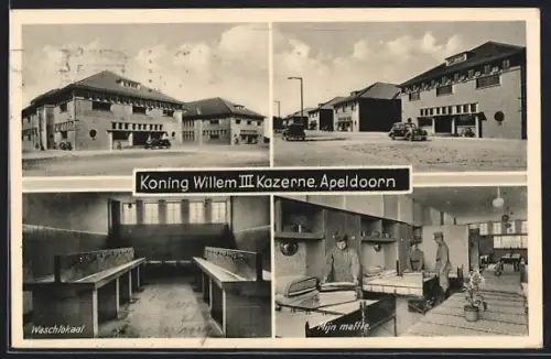 AK Apeldoorn, Koning Willem III Kazerne, Waschlokaal, Mijn maffle