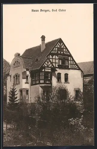 AK Bad Elster, Hotel Haus Berger