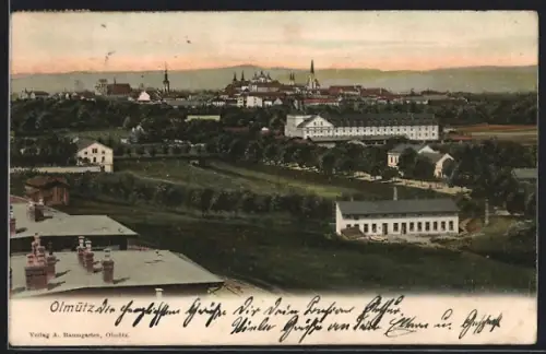 AK Olmütz, Totalansicht der Stadt