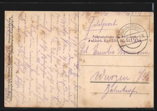 AK Wilna, Deutsches Militär rückt in die Stadt ein, Russisches Theater