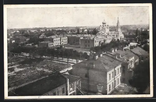 AK Brest-Litowsk, Teilansicht der Stadt
