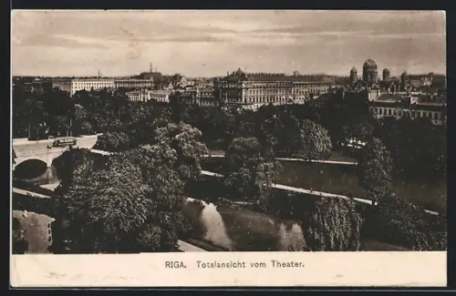 AK Riga, Totalansicht vom Theater