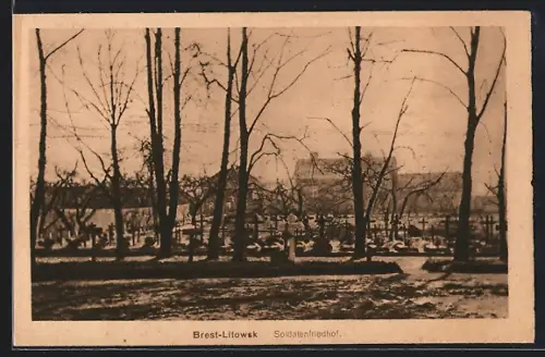 AK Brest Litowsk, Soldatenfriedhof