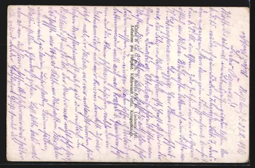 AK Wilna, Soldaten in Uniform bei der Peter-Paul Kirche