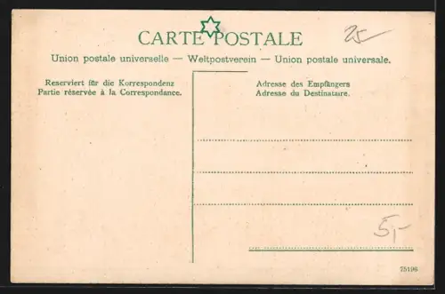 AK Rüti / ZH, Ortspartie mit Hotel Löwen