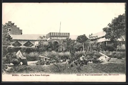 AK Boma, Caserne de la Force Publique