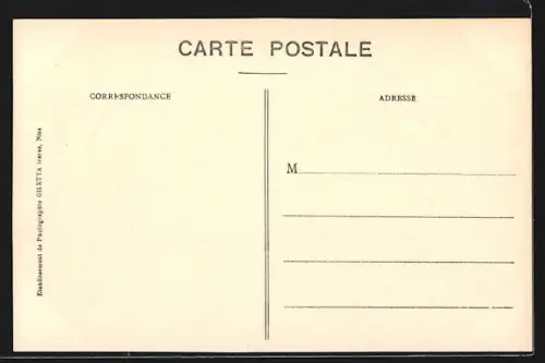 AK Nice, Casino Municipal, Place Masséna, Strassenbahn