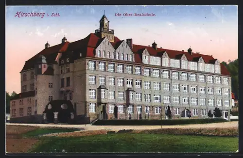 AK Hirschberg i. Schl., Die Ober-Realschule