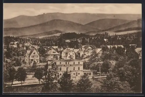 AK Oberschreiberhau, Hotel und Pension Mariental