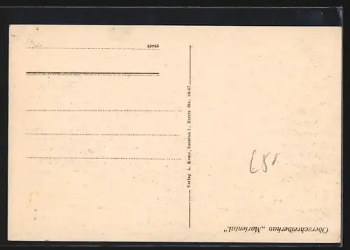 AK Oberschreiberhau, Hotel und Pension Mariental