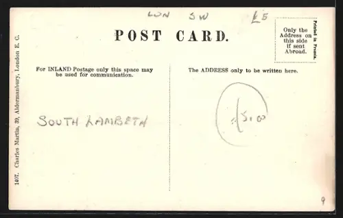 AK London, Christ Church, Union Grove, Wandsworth Road