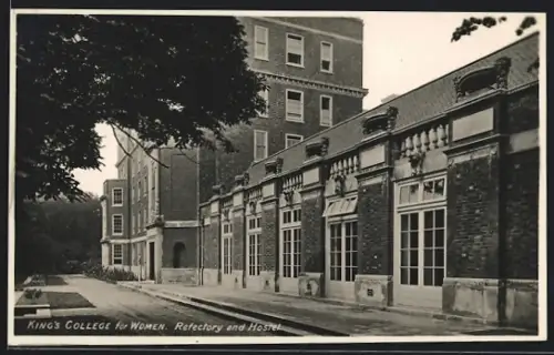 AK London, Kings College for Women, Refectory and Hostel