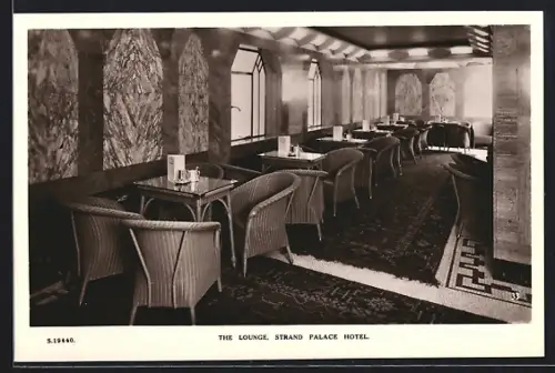 AK London, Strand Palace Hotel, The Lounge