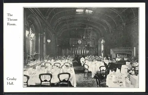 AK London, Crosby Hall, The throne room