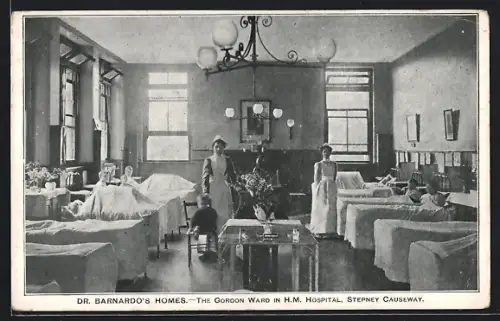 AK London, Dr. Barnardos Homes, The Gordon Ward in H.M. Hospital, Stepney Causeway