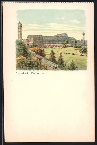 Lithographie London, Crystal Palace