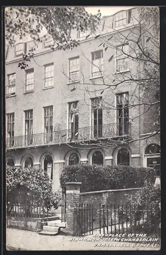 AK London, Birthplace of the Right Hon. Joseph Chamberlain