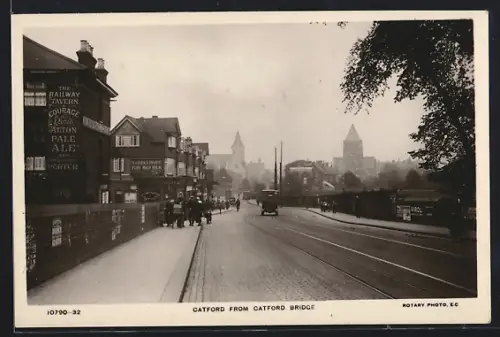 AK London, Catford from Catford Bridge