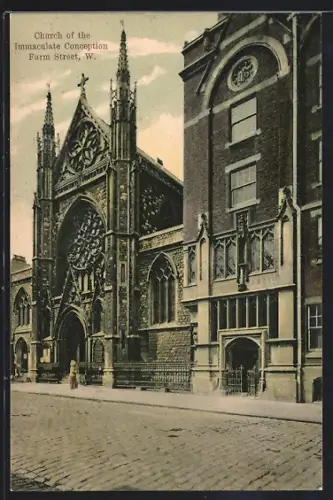 AK London, Church of the Immaculate Conception, Farm Street