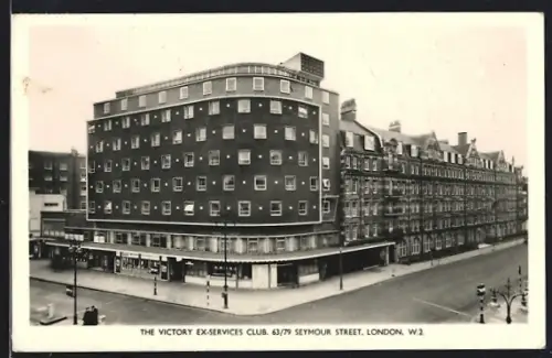 AK London, The Victory Ex-Services Club, 63/79 Seymour Street