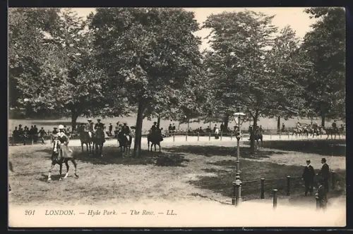 AK London, Hyde Park, The Row