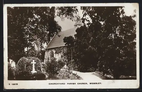 AK Wembley, Churchyard, Parish Church