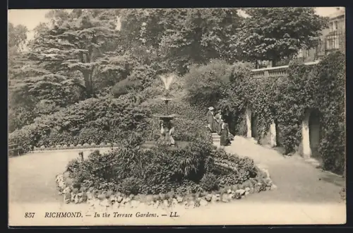 AK Richmond, In the Terrace Gardens