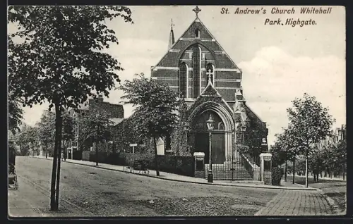 AK London, St. Andrew`s Church Whitehall