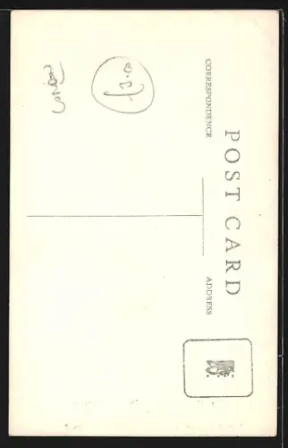 AK London, St. Alphage Church Garden