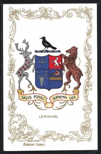 AK Lewisham, Coat of arms with deer and horse