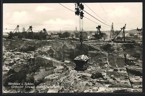 AK Strehlen, Grösster Granit Steinbruch