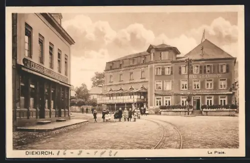AK Diekirch, La Place, Restaurant J. Clesse-Muller