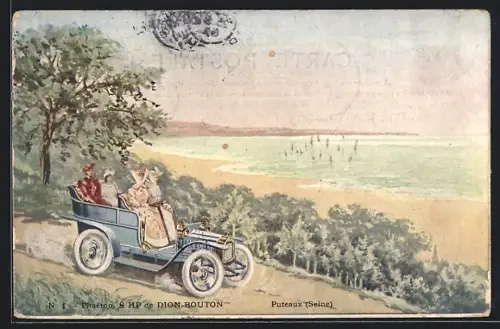 AK Auto VW Pnaeton, 8 HP de Dion-Bouton