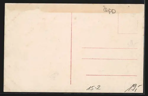 AK Köln-Ossendorf, Landung Luftschiff Zeppelin Luftkreuzer Z. II am 5. August 1909 auf dem Butzweilerhof