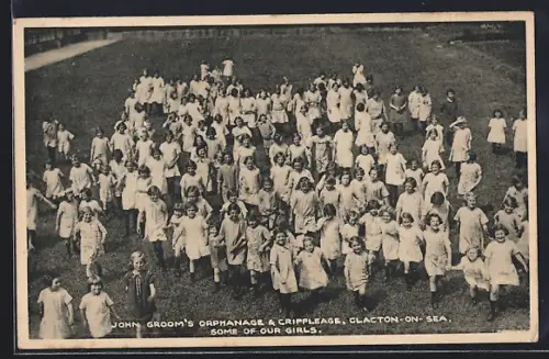 AK Clacton-on-Sea, John Groom`s Orphanage & Crippleage, Some of our Girls