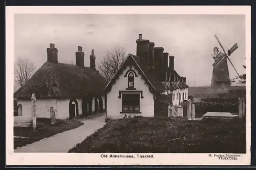 AK Thaxted, Old Almshouses