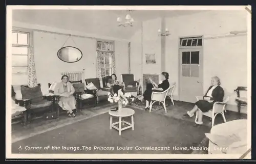 AK Nazeing, The Princess Louise Convalescent Home, A Corner of the Lounge