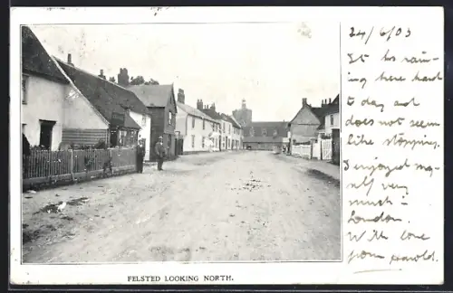 AK Felsted, Looking North