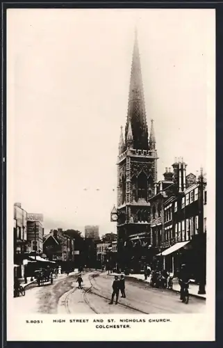 AK Colchester, High Street and St. Nicholas Church