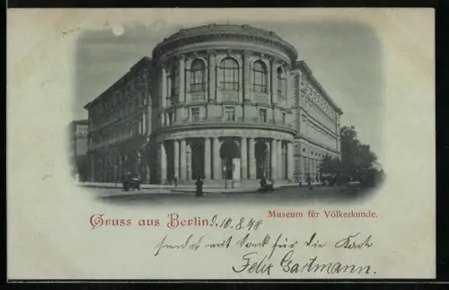 AK Berlin-Kreuzberg, Museum für Völkerkunde