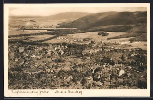 AK Goslar, Blick auf den Ort